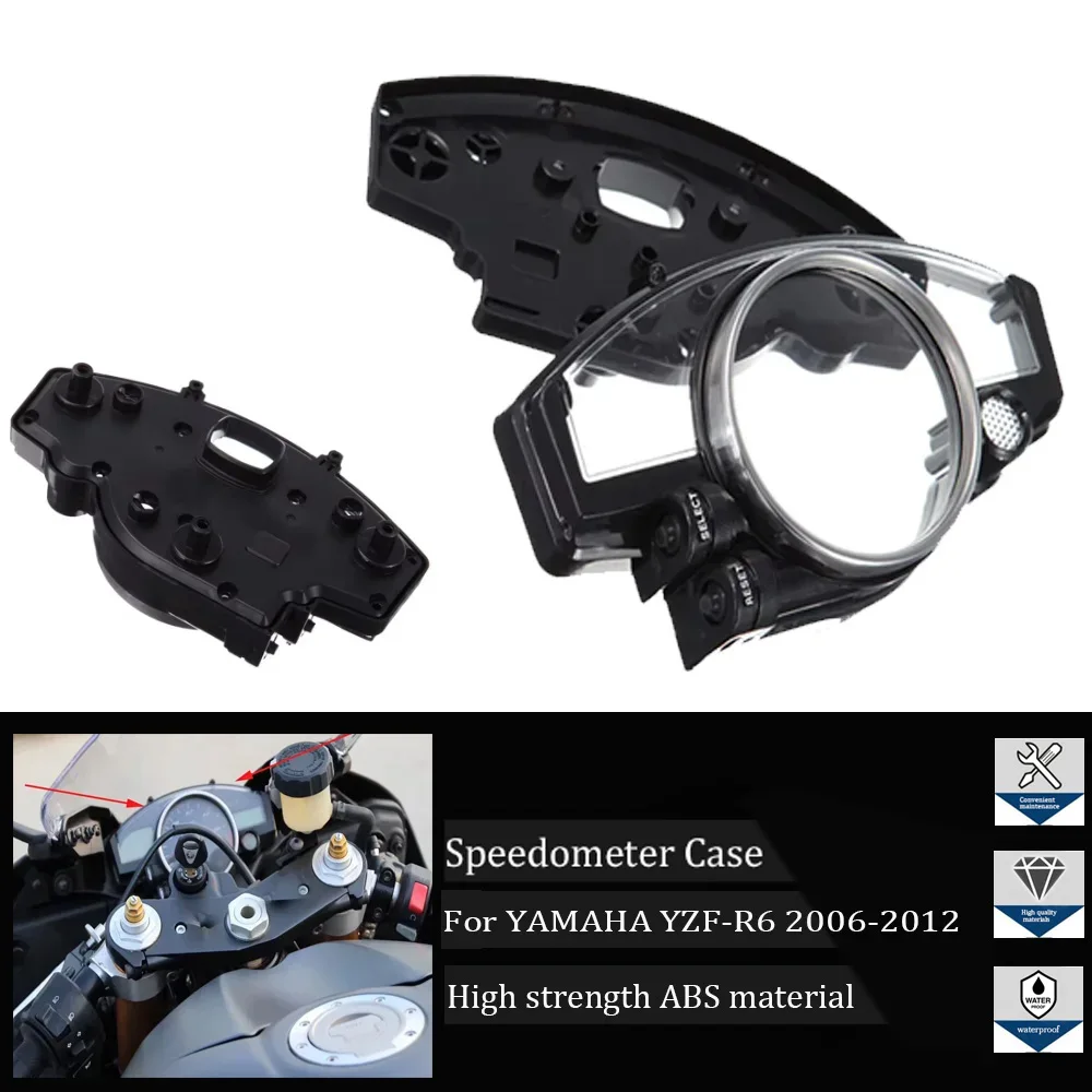 

For YAMAHA YZF-R6 2006-2012 car speedometer watch instrument box instrument odometer tachometer housing cover