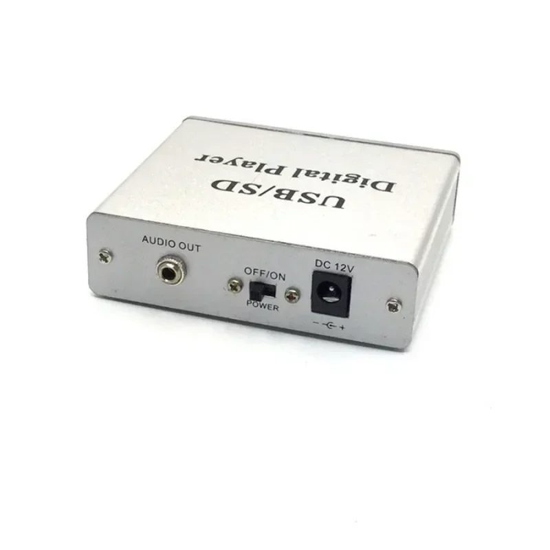 Nuevo Amplificador de potencia portátil MP3 SD USB reproductor de Audio lector 3 Control de teclado electrónico con control remoto