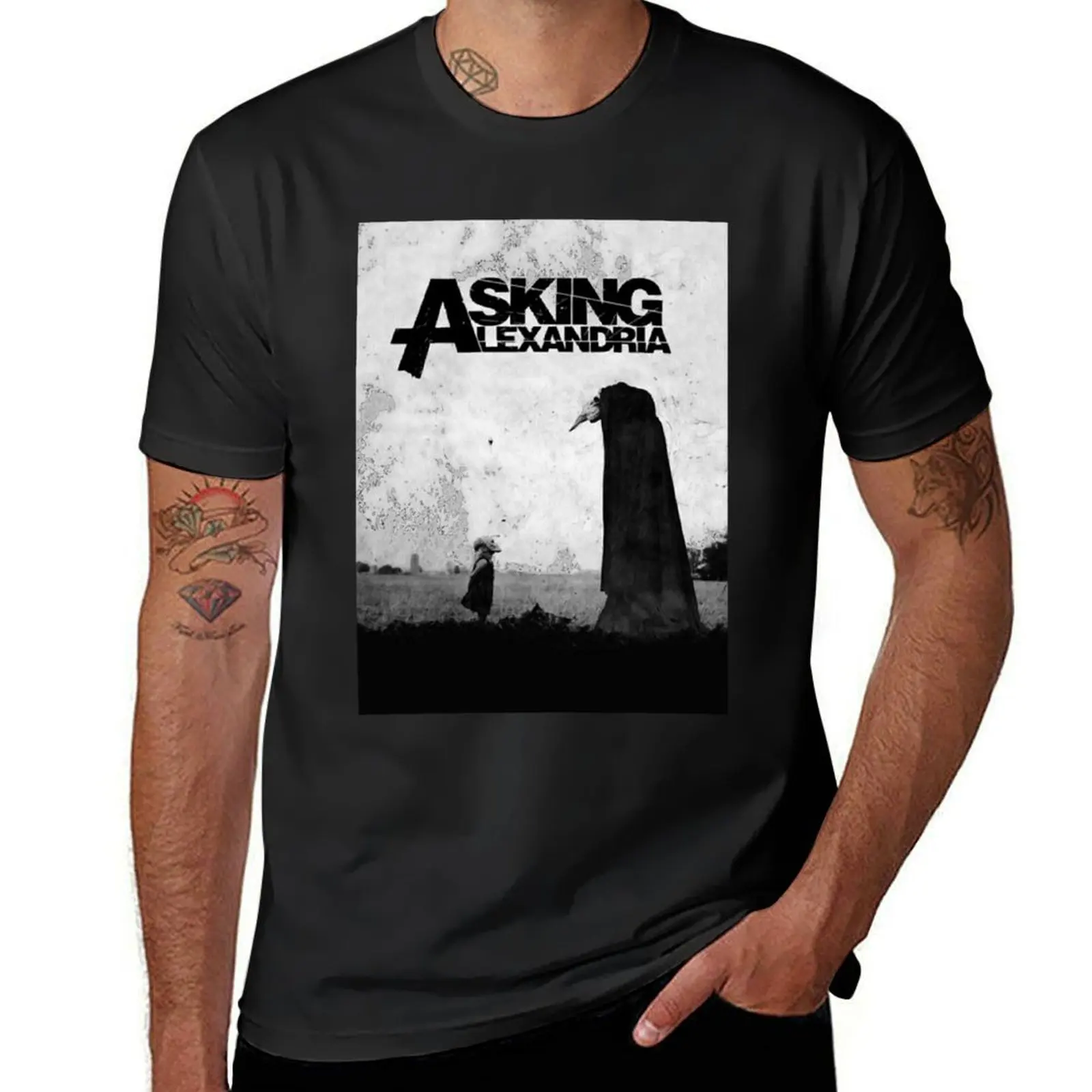 

The Black - Asking Alexandria Classic T-Shirt aesthetic clothes Man t-shirt graphics black t-shirts for men