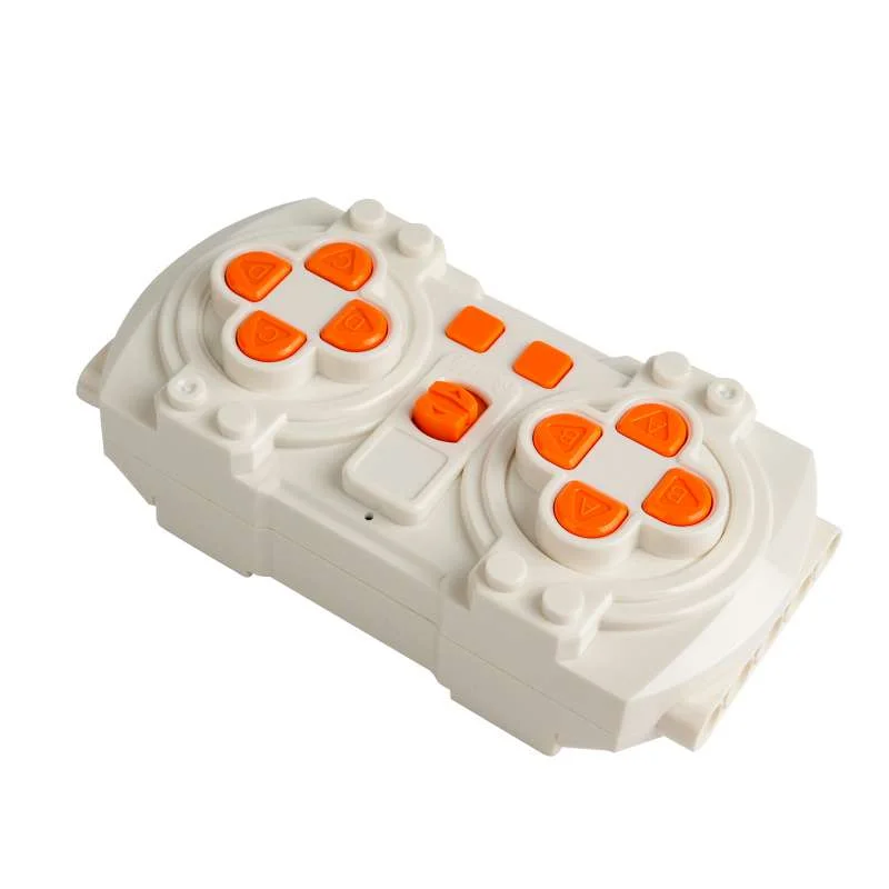 Kit de bloques de construcción programables por aplicación, caja de batería recargable con Control remoto de 8 canales para funciones de energía, Motor de potencia de coche MOC