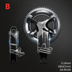 Bicycle Bicycle Crank Sticker Crank For SRAM/SHIMAN0 Protector Road TPH Universal Tooth Plate Anti-collision MTB Crank Stickers