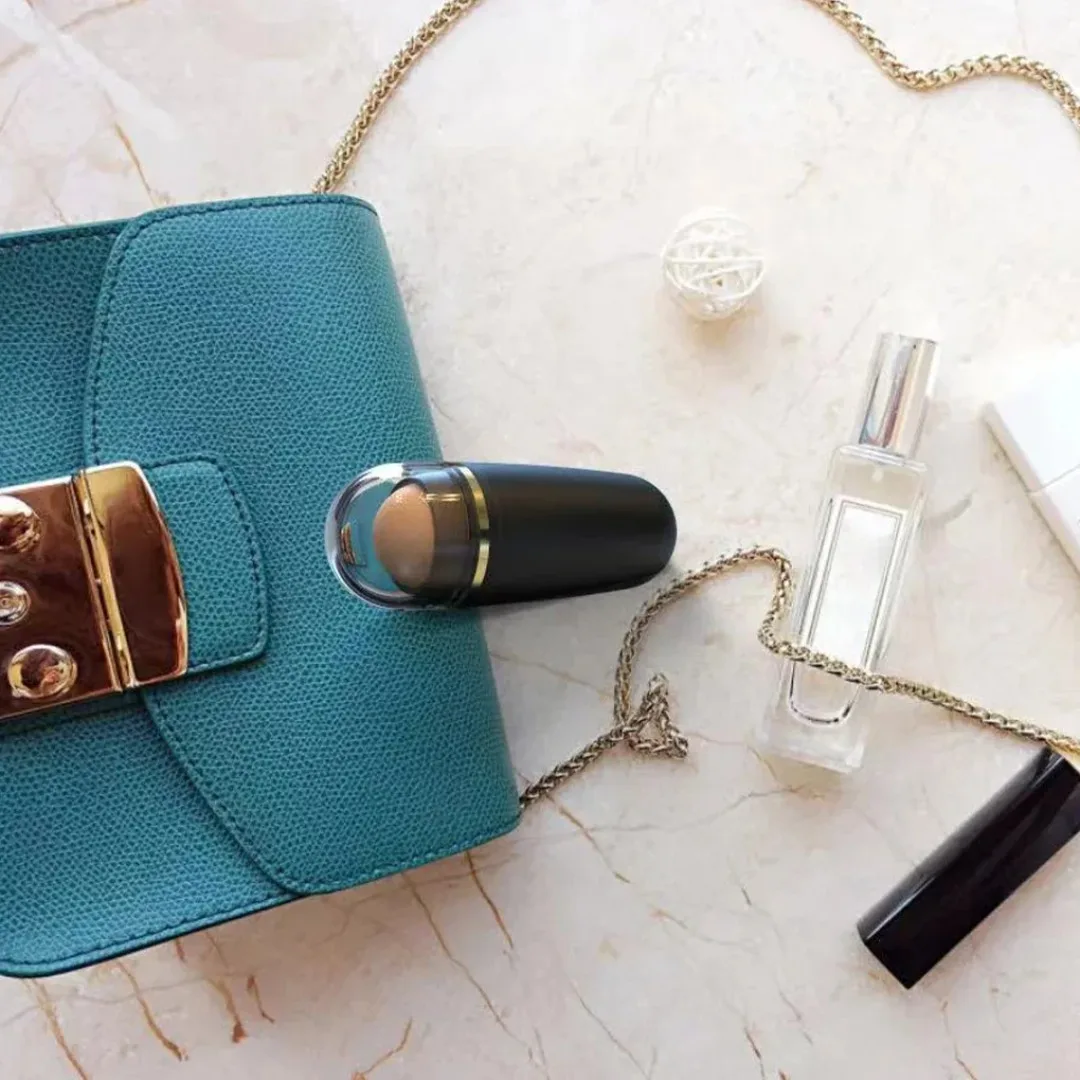 1個入り フェイスケア 火山岩ローラー ミニ オイルコントロール フェイシャルローラー 脂肪除去 Tゾーン オイル吸収 再利用可能 スキンケアツール