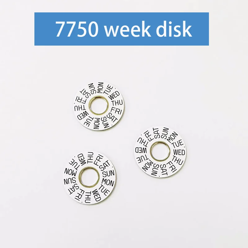 

Watch Accessories Week Disk Suitable for ETA 7750 Movement Mechanical Watch Repair Parts Week Dial
