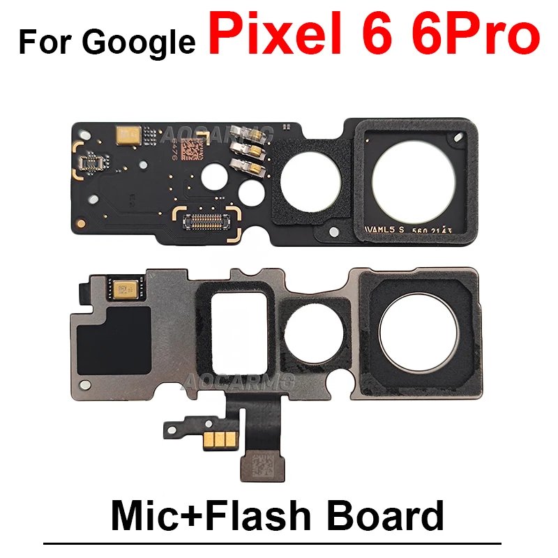 For Google Pixel 6 6Pro Pro Microphone And Flash Light Small Board Replacement Part