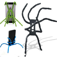 Universal Spider Phone Table Stand Holder Adjustable Grip Car Desk Phone Kickstands Mount Support For iPhone13 12 Samsung Huawei