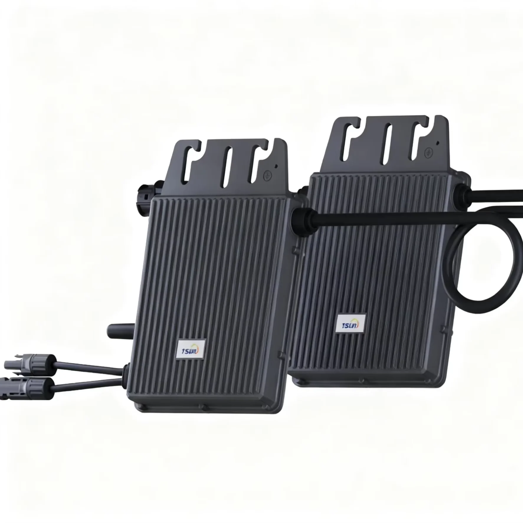 800VA Dual MPPT Grid Micro Inverter IP67 99.5% Efficiency WiFi Bluetooth LCD Single Output PV System