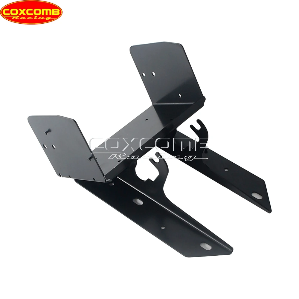 Front Fairing Radio Mount Bracket Holder Inner Support Rack Audio Device Fixing Rack For Harley Touring Road Glide FLTR 98-2013