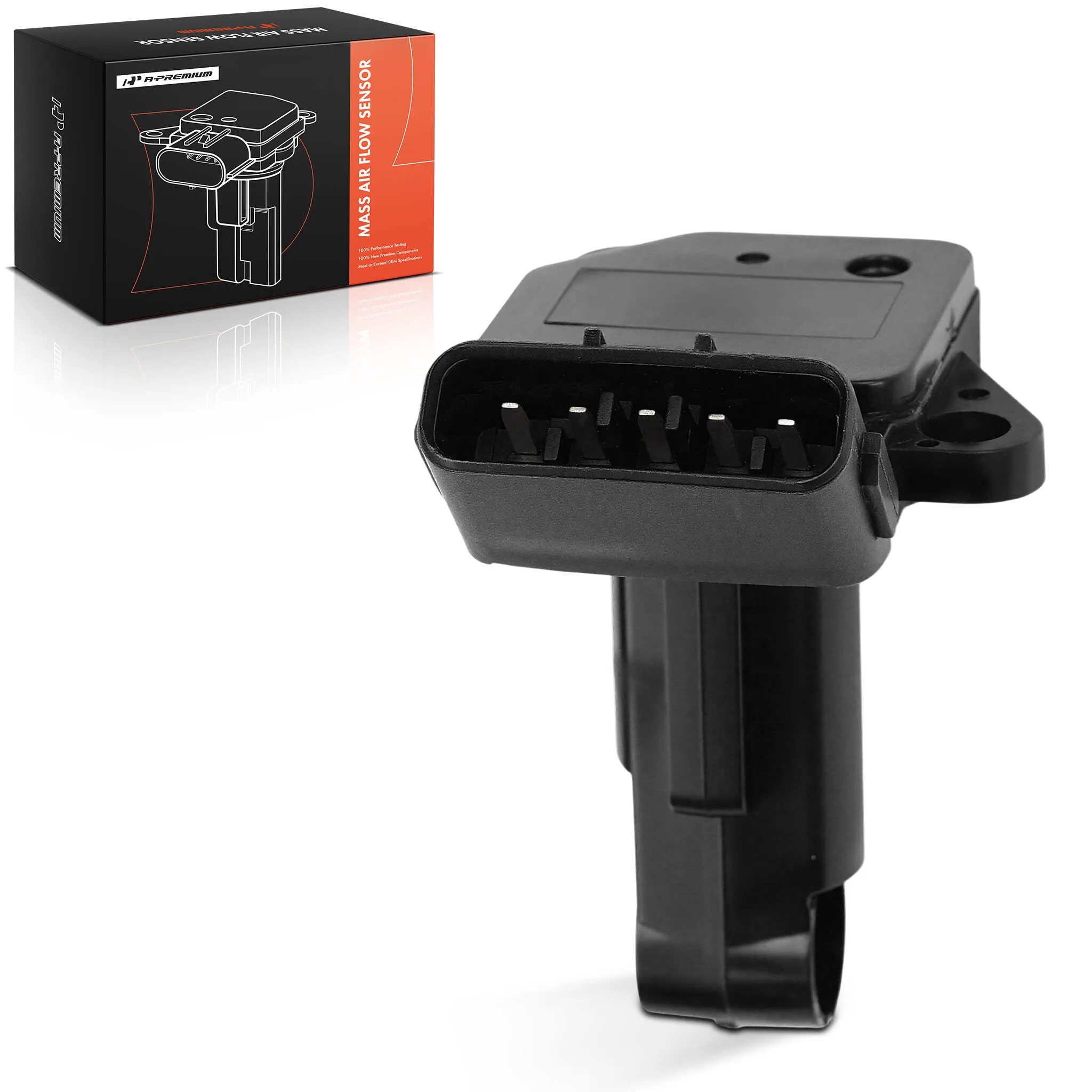 A-Premium Mass Air Flow Sensor (MAF) for Toyota Corolla 2000-2002 Lexus GS430 2001-2005 SC430 2002-2010 Chevrolet Prizm