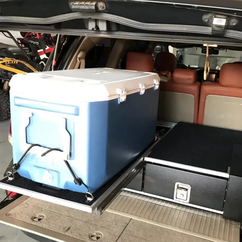 High Quality 900mm Rear Storage Box Drawer System For Wrangler JK SUV 4x4 4WD