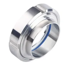 SMS Standard 19-219mm Pipe OD Butt Welding Union Sight Glass 304 316L Stainless Steel Sanitary Diopter Observation Hole Homebrew