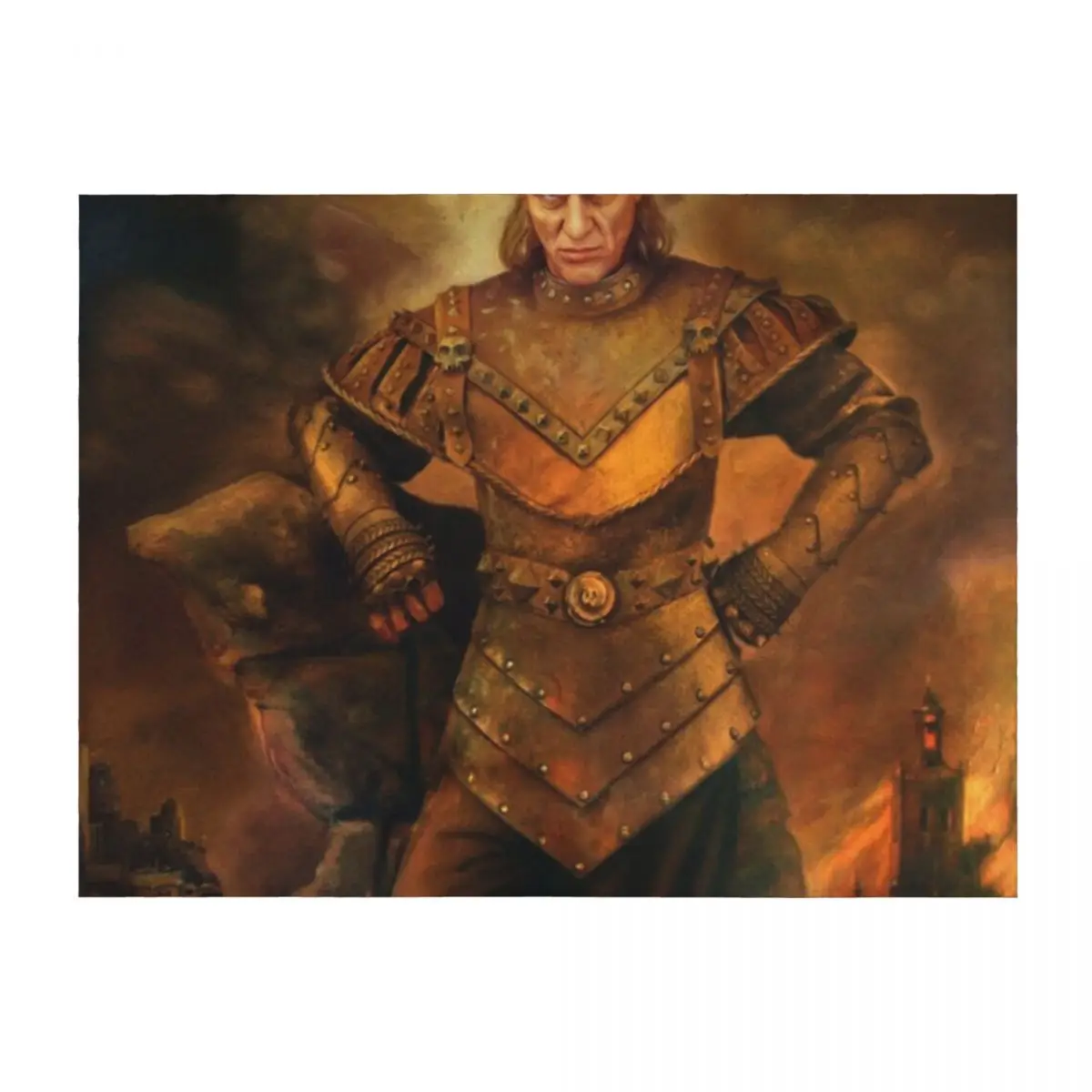 

Vigo scourge of Carpathia Throw Blanket Hair Flannel Fabric christmas gifts Vintage Blankets