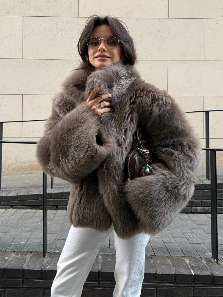 Рисунок 4 - Женское шикарное свободное меховое