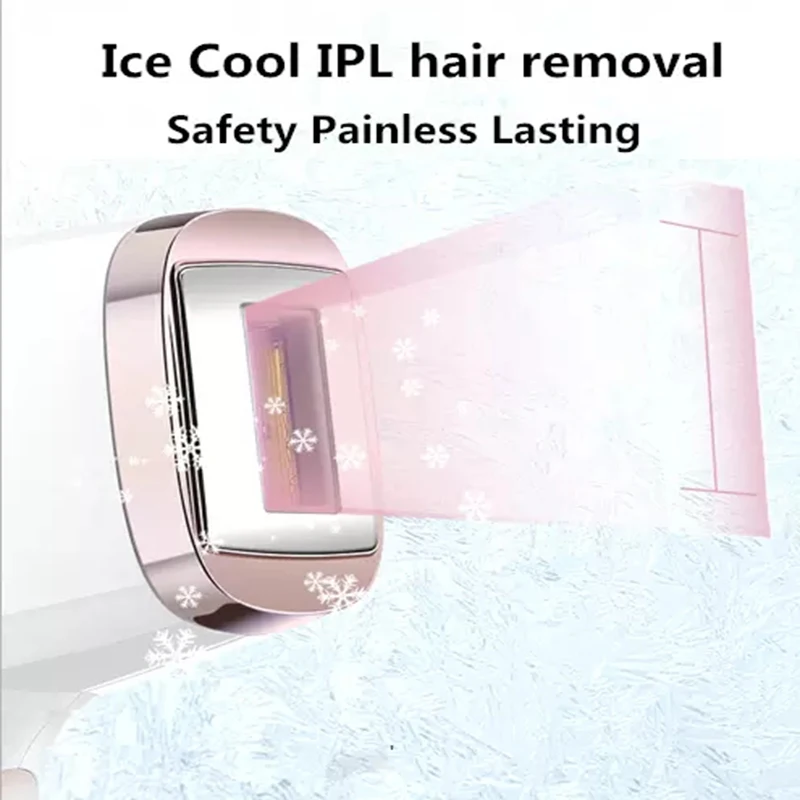 MLAY T4 إزالة الشعر IPL آلة لنزع الشعر بالليزر الاستخدام المنزلي الوجه الجسم بيكيني آلة إزالة الشعر للنساء الرجال 500000 ومضات