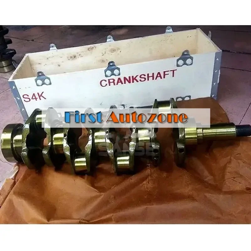 

High quality diesel engine S4K crankshaft 4W3989 4W3579 for E120B Excavator machinery parts