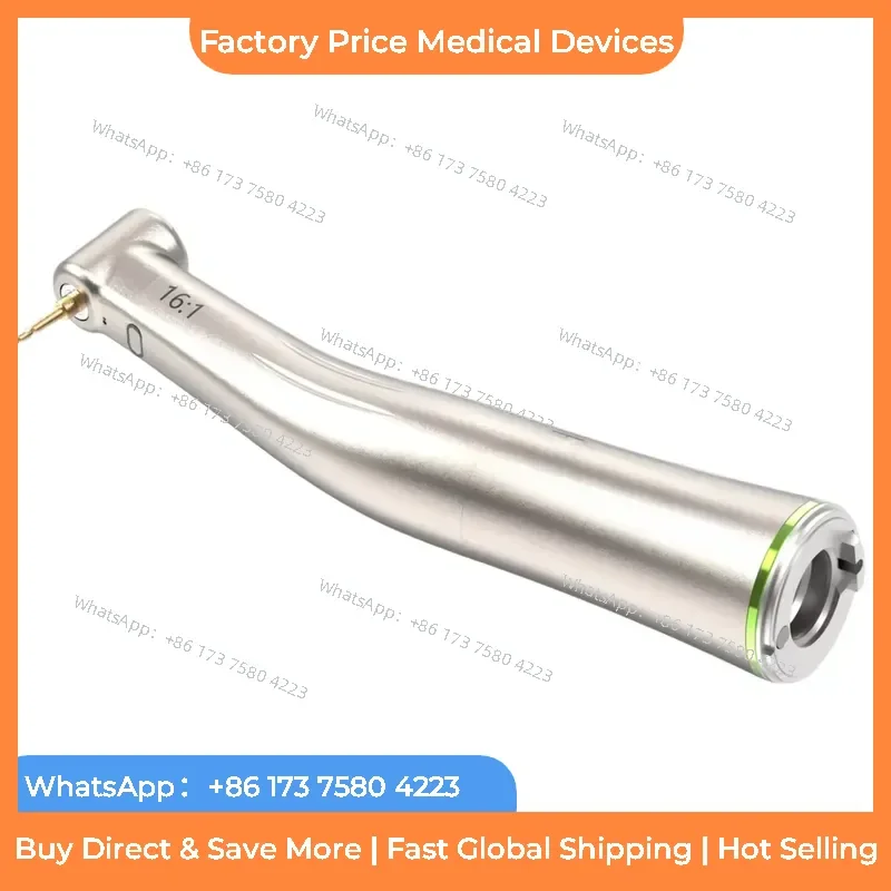 2026 Dentus Max X10L Electric Steel Modern Design Root Canal Treatment Pro Low Speed Handpiece fastshipping