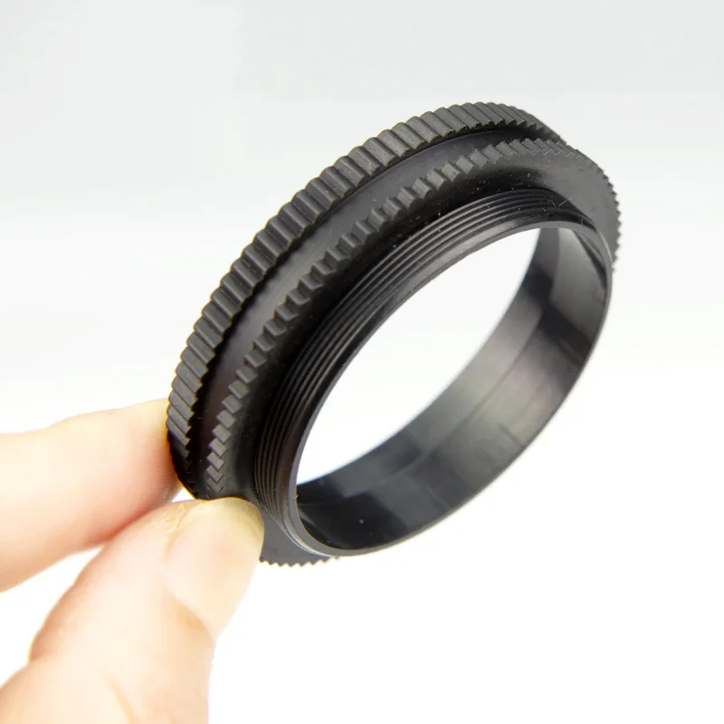 48MM Stereo Microscope Adapter Ring mount size M48X0.75  Connecting with Ring Lamp Plastic Adapter Ring 1pc