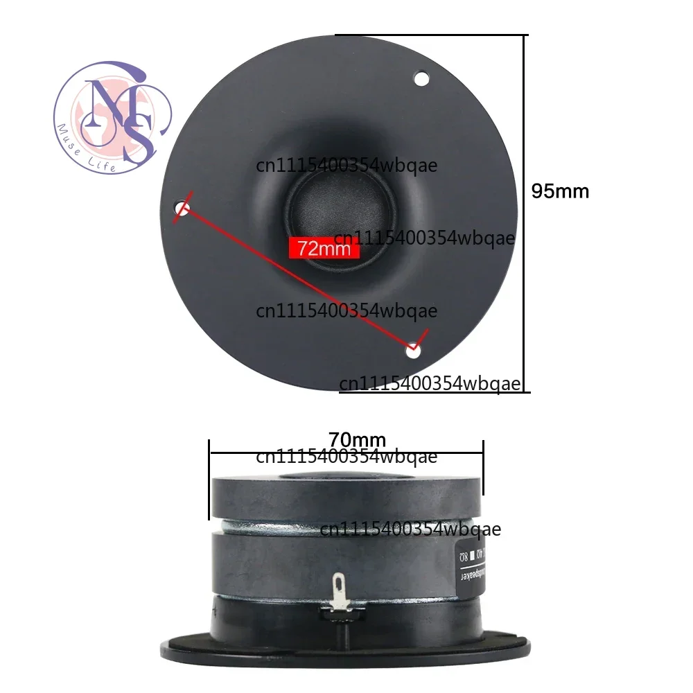 zoci-unita-altoparlante-tweeter-95mm-35-pollici-4ohm-25w-altoparlante-portatile-home-theater-membrana-in-seta-25core-12khz-30khz-1pc