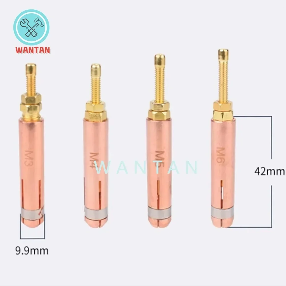 5pcs/10pcs Collet Chuck M3 M4 M5 M6 M8 M10 for Capacitor Discharge CD Stud Welder Gun Welding Torch Stud Welding Machine