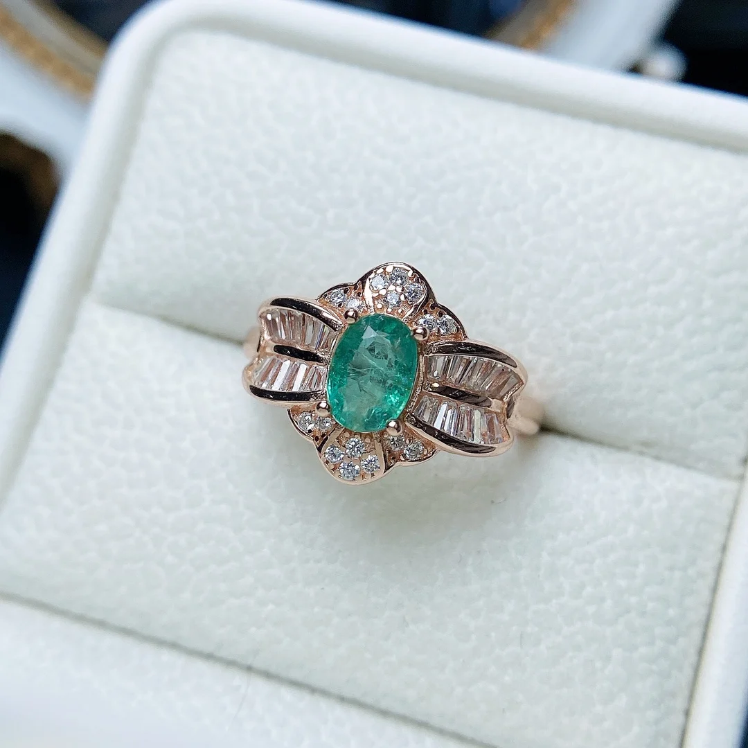 FS S925 Sterling Silver Inlay 6*8mmNatural Ruby Ring Certificate Fashion Fine Charm Weddings Jewelry for Women MeiBaPJ