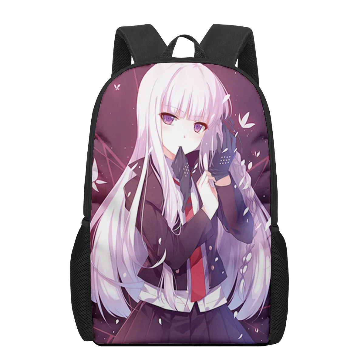 Danganronpa V3 Kirigiri Kyouko 3D Print School Bags for Boys Girls Primary Students Backpacks Kids Book Bag Satchel Back Pack