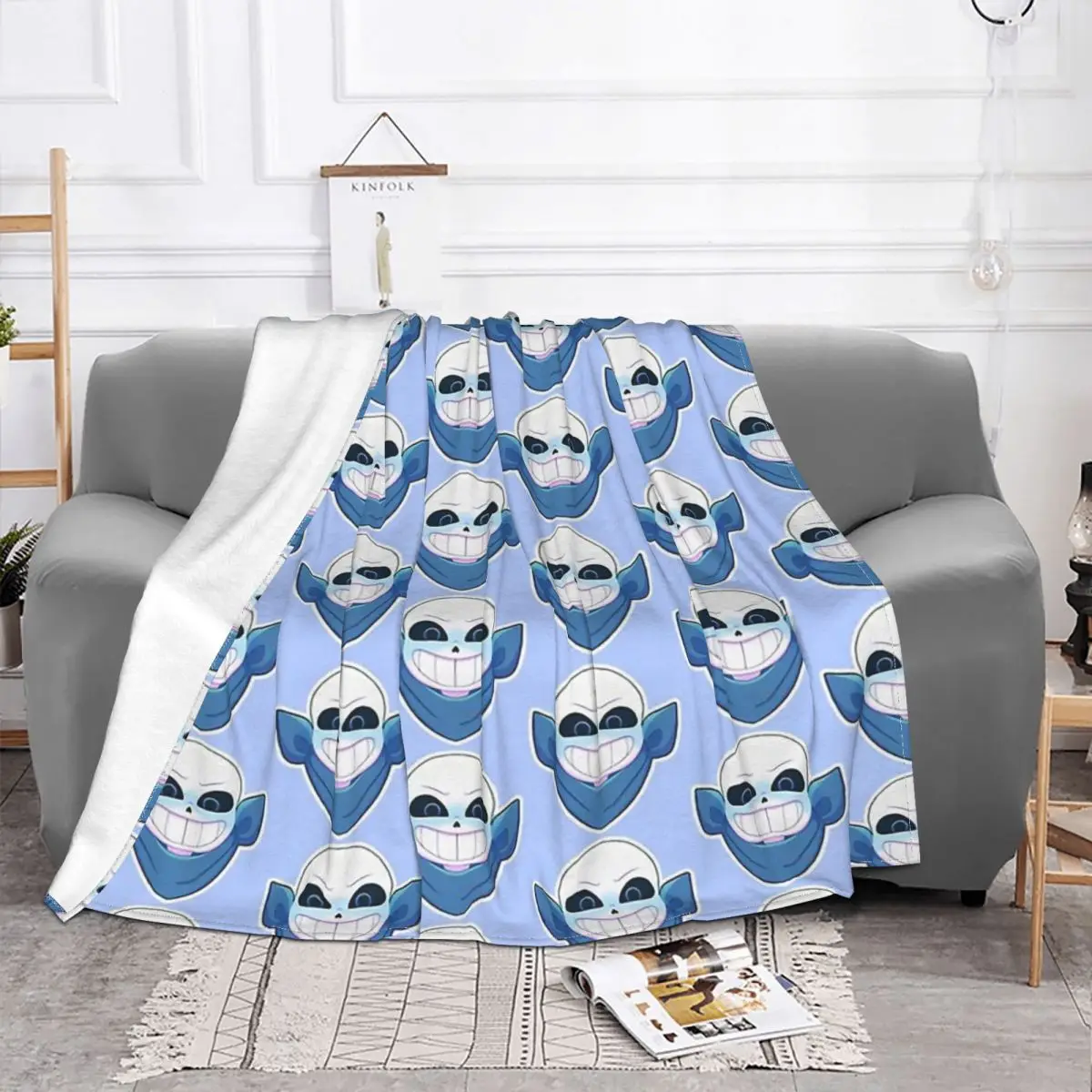 Undertale Frisk Flowey Toriel Sans Papyrus Blanket Flannel Underswap Updated Cozy Soft FLeece Bedspread