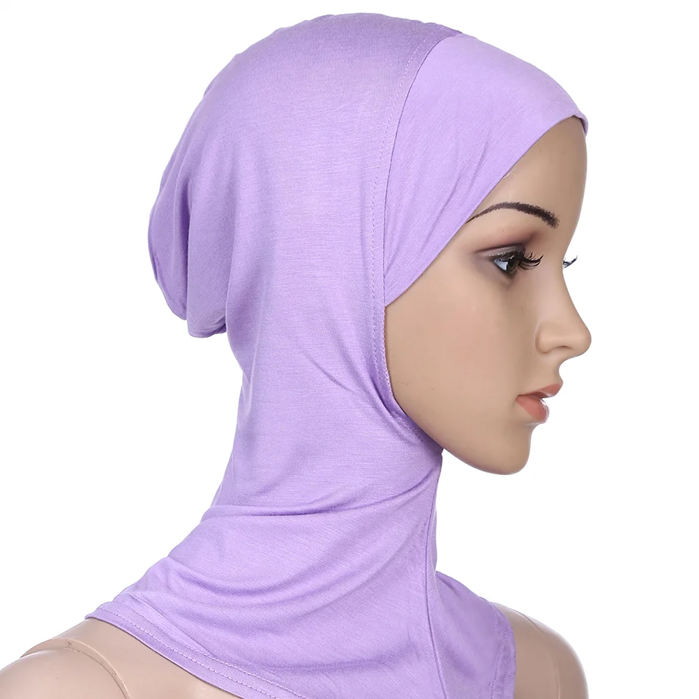 Bufandas con cubierta para el cuello Hijab interior musulmán debajo de la bufanda chal islámico de Ramadán para mujeres