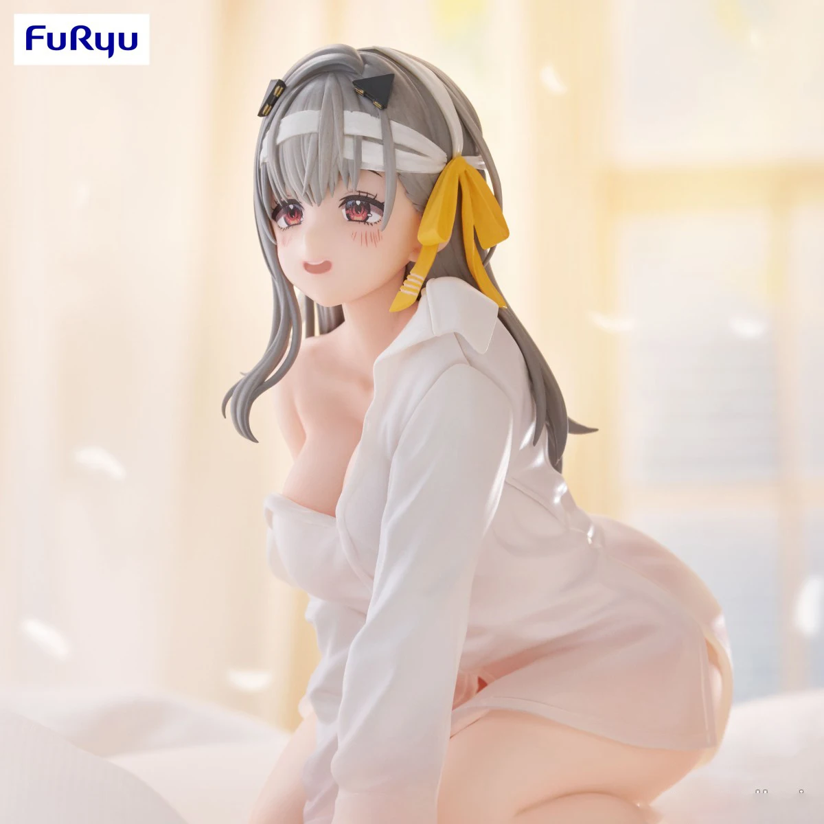 100% Original FuRyu Noodle Stopper Figure Dewi Kemenangan: Nikke Modernia First Affection Model Toys Anime Figure