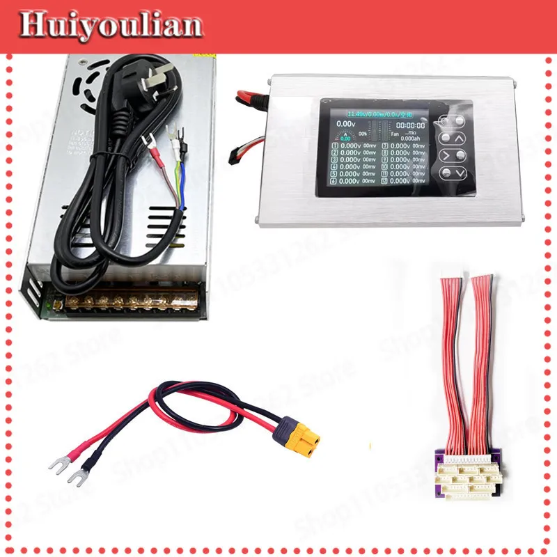 A12MINI Multi-Channel Balance Charger 12S A6 A9 Upgrade Soldering Iron Smart Chip Fast Charging Portable Lab Repair Tool Safe