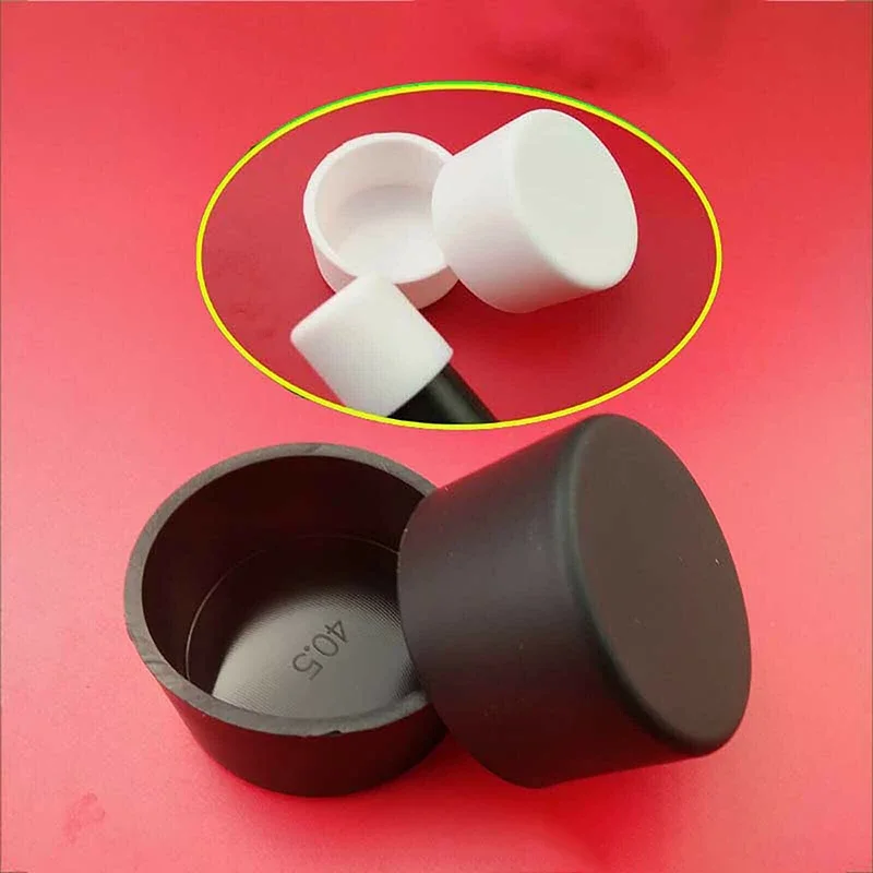 2.8mm~78.5mm Black/White Silicone Rubber Plug Blanking End Caps Thread Protector Foot Cover For Pipe Tube
