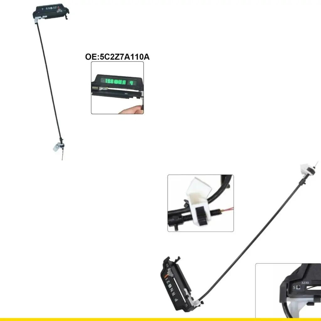 

SZCH Strong Shifts Mechanism Cable Assembly Smooth Gear Change Solution 5C2Z7A110A Quick Fixing for F250 Use