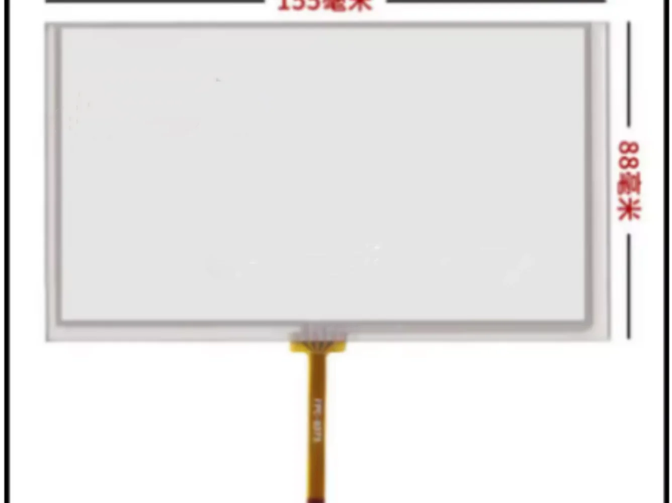 New Touchpad for 6.2 Inch 4-Line For Sony XAV-65 XAV 65 XAV65 Car GPS Navigation Touch Screen Digitizer Glass Panel Sensor