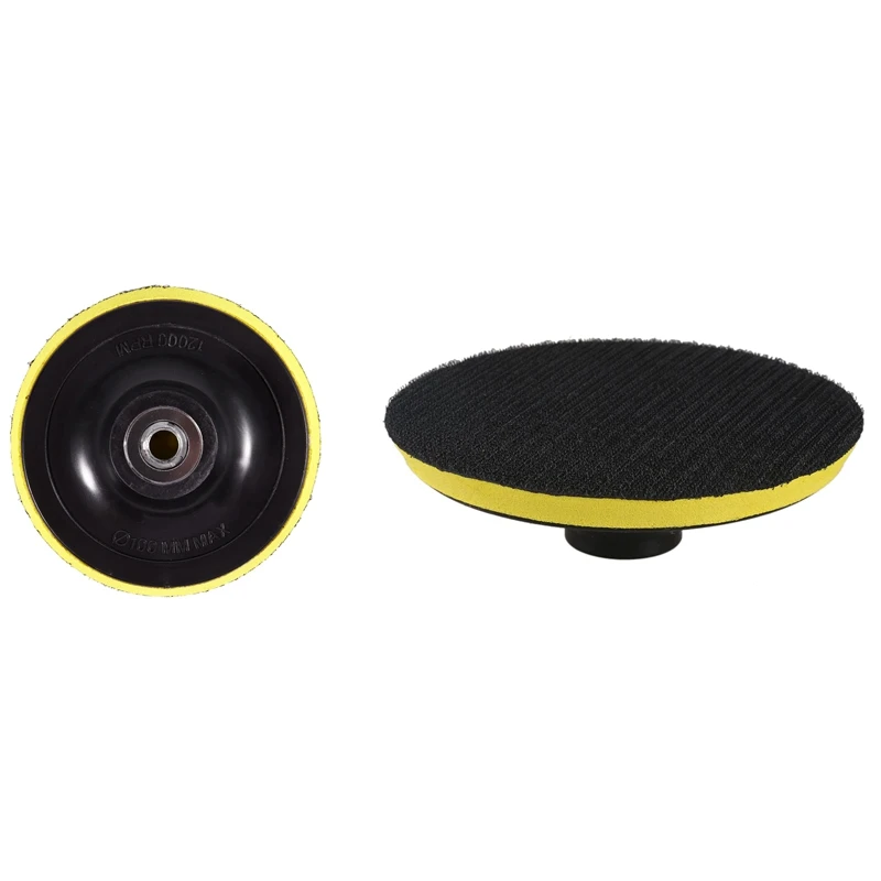 2PCS Polishing Pad Backing Pad Sanding Pad Pads M14 For Polishing Machine New K1 Thread,100Mm & 125Mm