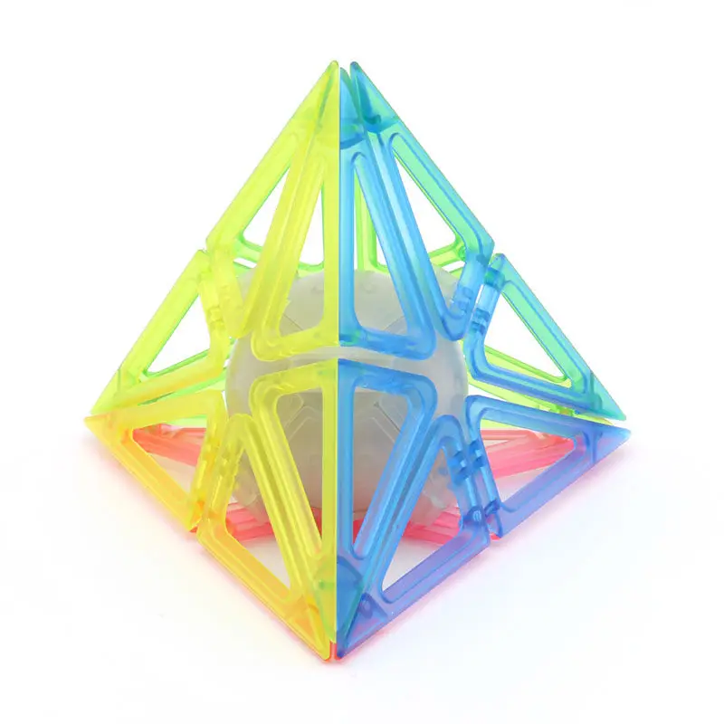 

Кубик-пираминкс FangShi Lim 2x2, 3D-печатный, необычной формы, профессиональная головоломка, игрушка для детей, Cubo Magico