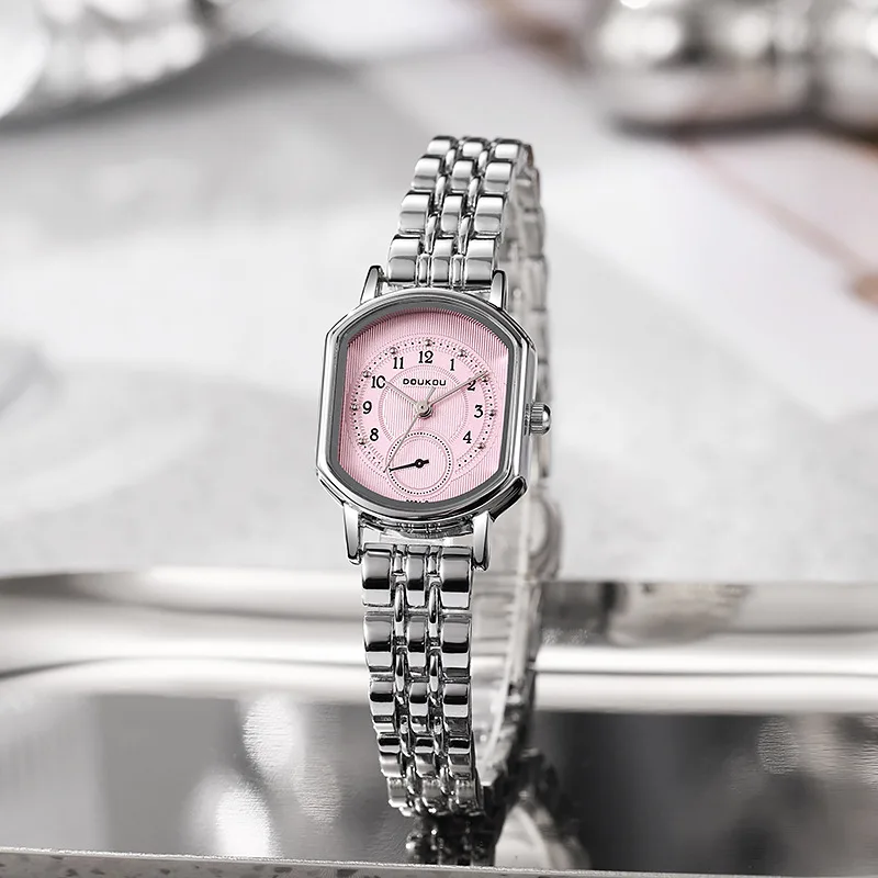 2025 Reloj de cuarzo de lujo Para Mujer, reloj de pulsera con correa de acero inoxidable a la moda informal, Relojes Para Mujer, regalos Para Mujer