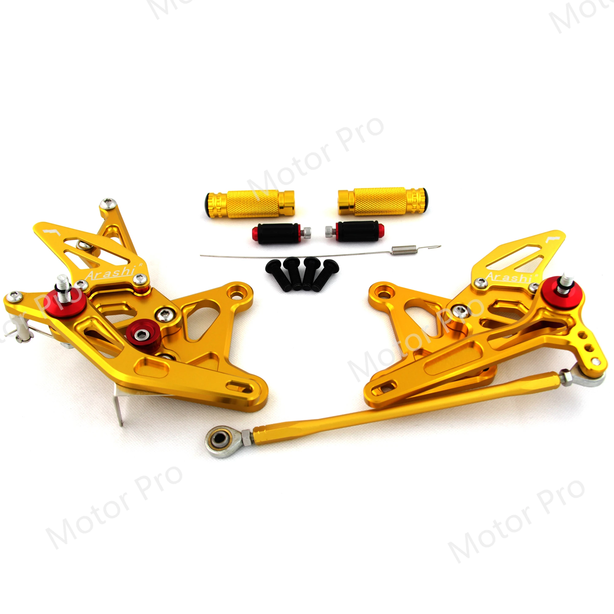 

Регулируемые подножки для KAWASAKI NINNJA ZX6R 2005 2006, аксессуары для мотоциклов, подставки для ног, колышки, задние части педали ZX-6R ZX636 ZX 636