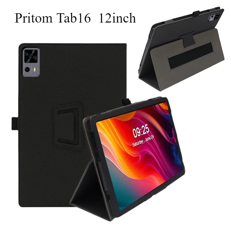 Case For PRITOM TAB16 12 Inches Tablet Case For PRITOM TAB16 Leather Magnetic All Inclusive Fall Protection Case Tablet Cover