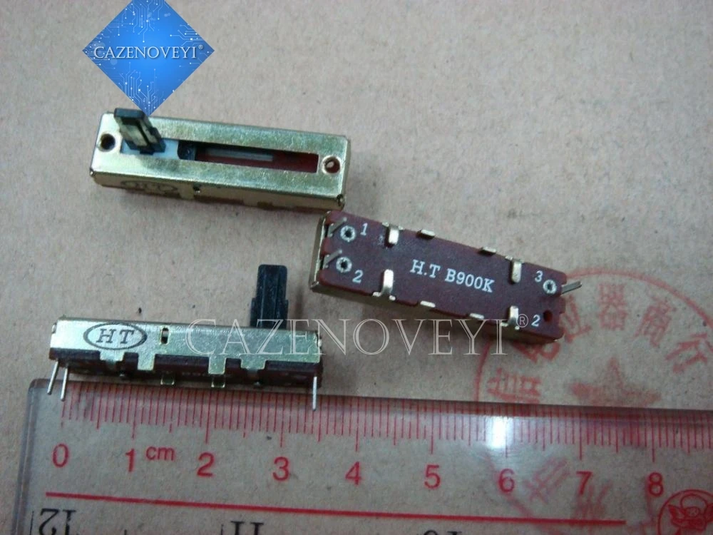 1pcs/lot Sewing machine foot HT 3.5 cm single joint B900K straight sliding potentiometer handle length 10MM In Stock