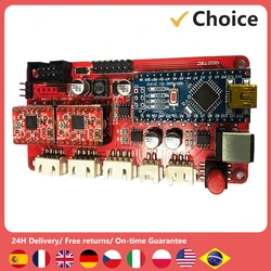 Scheda di controllo del Driver della scheda di controllo dell'incisore Laser per la lavorazione del legno fai-da-te 12V per macchina per incidere CNC