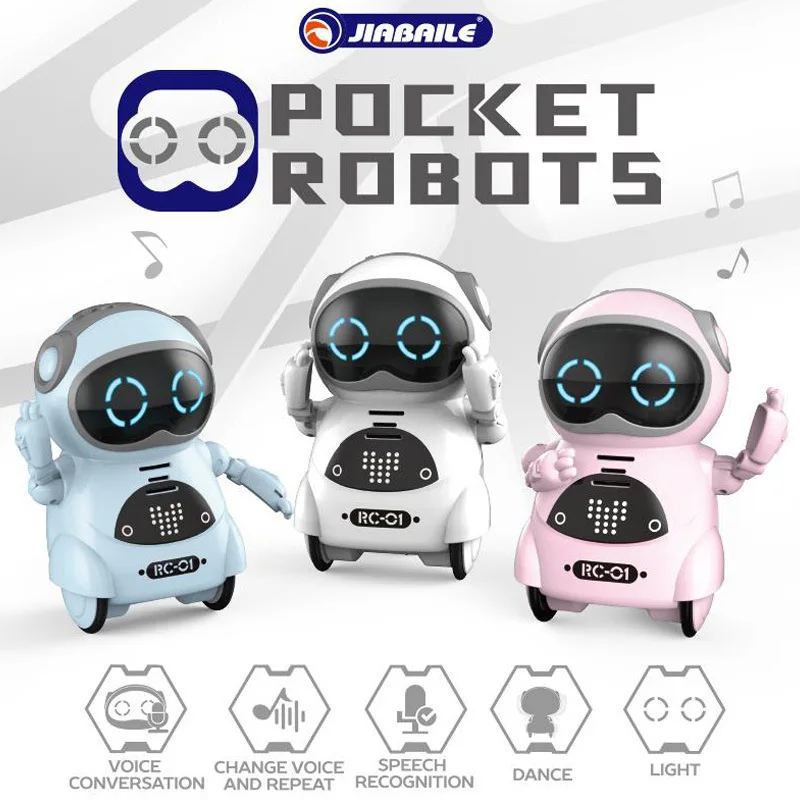Portable Voice Controlled Robot Toy - Intelligent Mini Gadget for Children with Fun Features grimlock