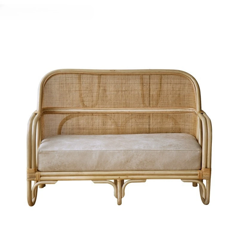 

Japanese-style full rattan woven sof a combination m dern simple and fashionable rattan art leisure