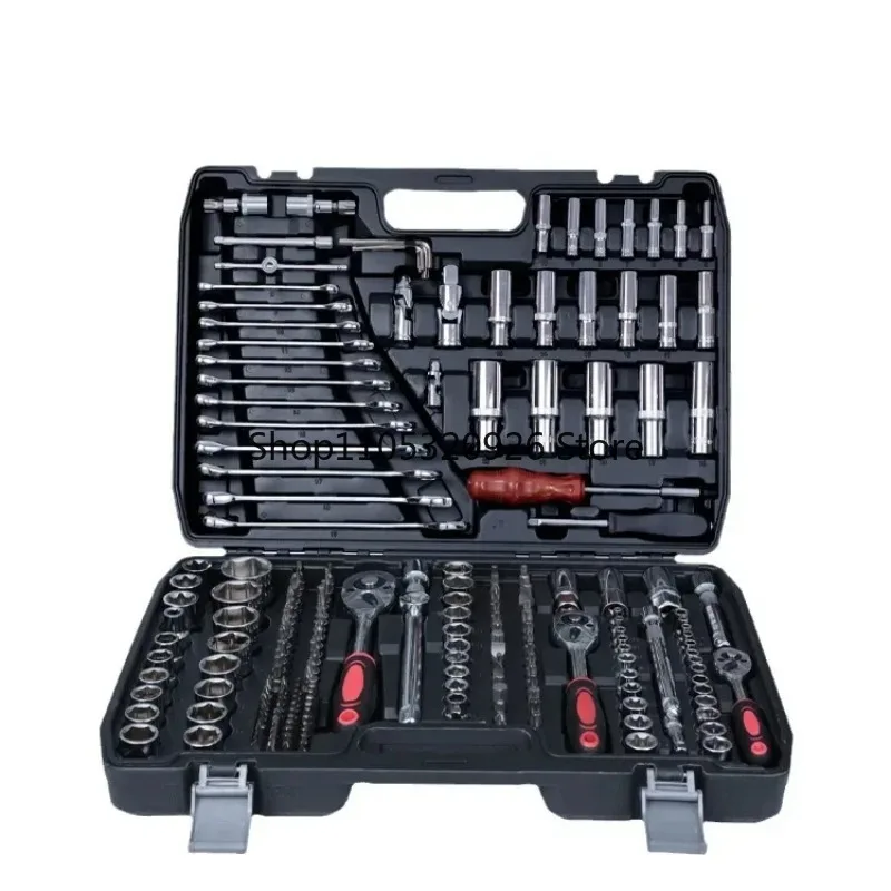 216 Piece Herramientas Auto Repair Spanner Ratchet Wrench Steel Car Tool DIY Automotive Mechanic Home Tool Kit Set