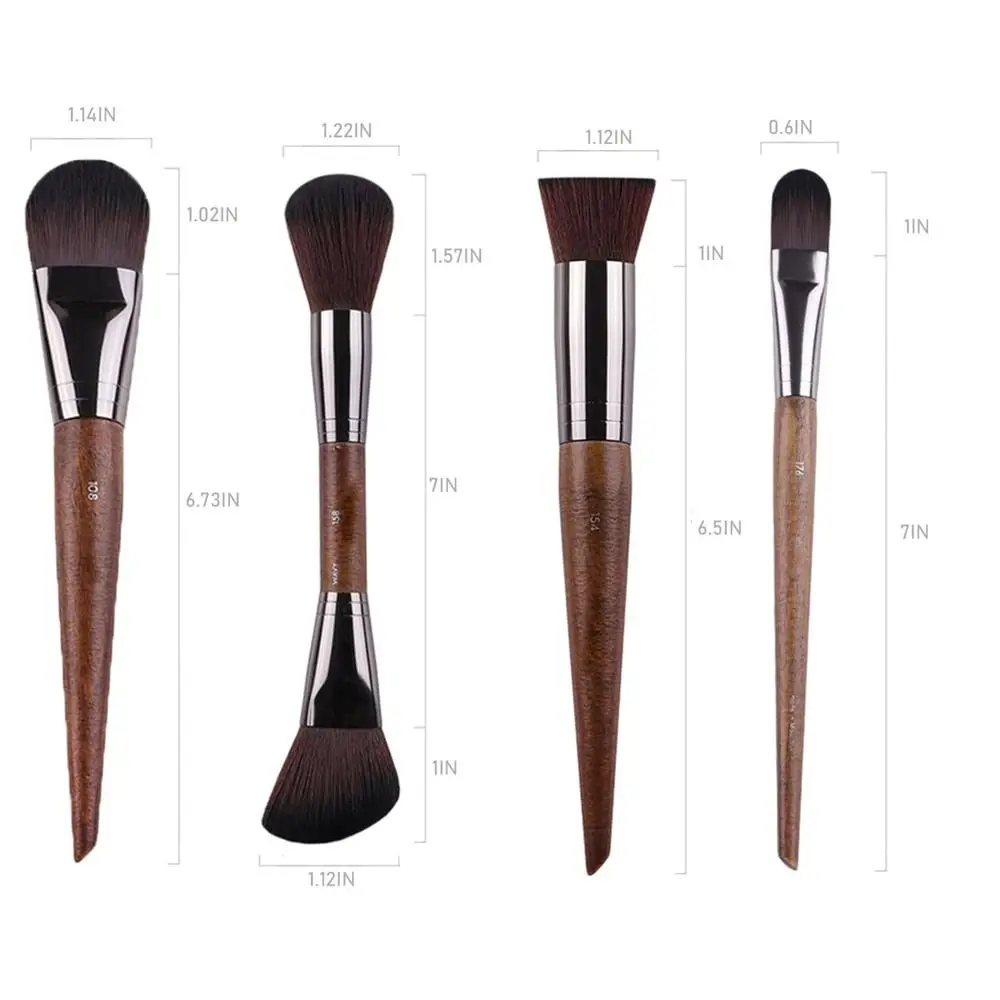 New Foundation Brush Large Concealer Brush for Face Makeup Tool for Liquid Cream Powder Cosmetics Premium Makeup Brush