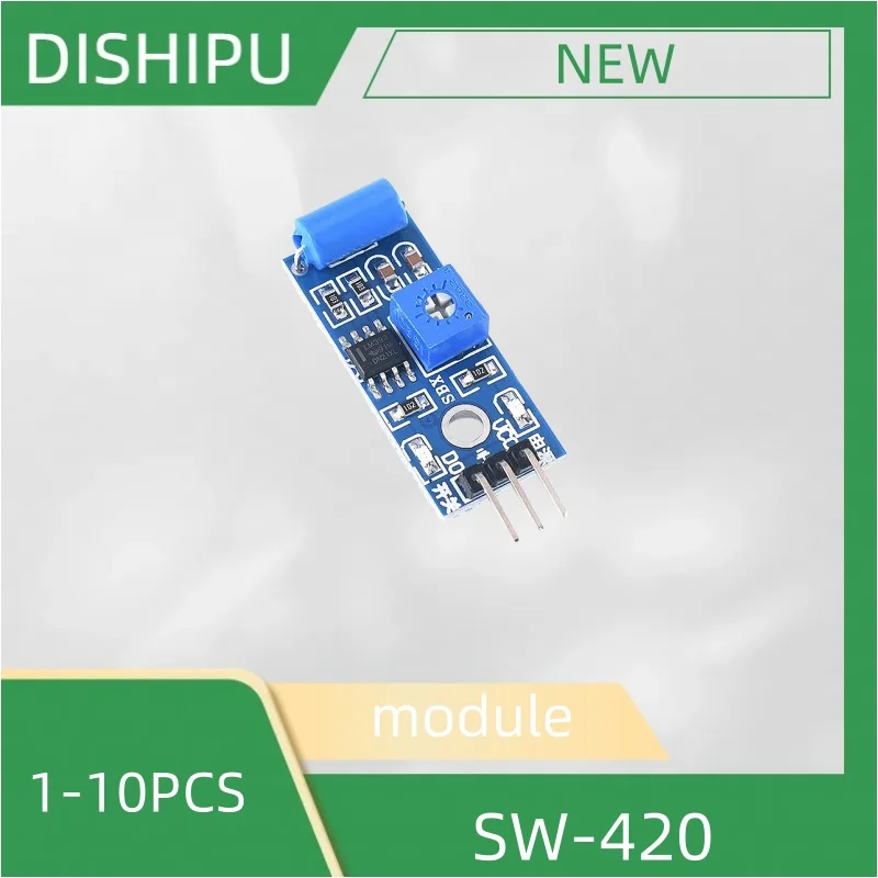 

1-10pcs SW-420 normally closed vibration sensor module Vibration switch alarm sensor module