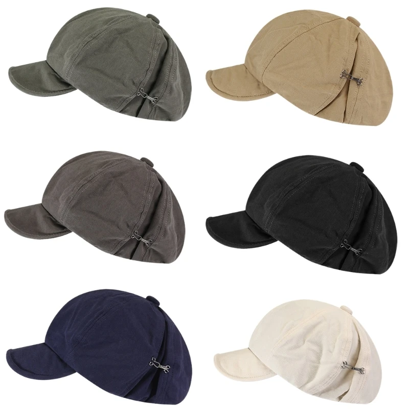 Unisex Easy Simple Painter Hat British Cabbie Hat for Autumn Winter Flat Hat for Daily Wear Cabbie Hat Dropshipping