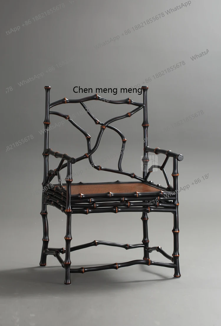 Bending with the shape and making armchairs Taishi chairs tea room armchairs Ming classical furniture