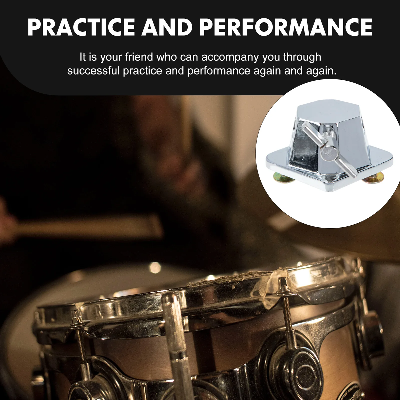 

Bottom Drum Leg Seat Musical Instrument Accessories Alloy Legs Bases Play Replacements Parts and Percussion