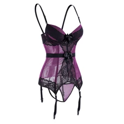 Bustier Vintage à Bretelles Spaghetti et Nministériels d Papillon pour Femme, Corsets de Tasse Rembourrés, Violet, Bleu, Noir, Rouge Sexy