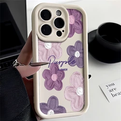 Flower Silicone Phone Case For OPPO Find X3 Pro X5 X2 X3 Lite F9 F19 F11 F12 R17 R11S R15 Pro Shockproof Soft Bumper Back Cover