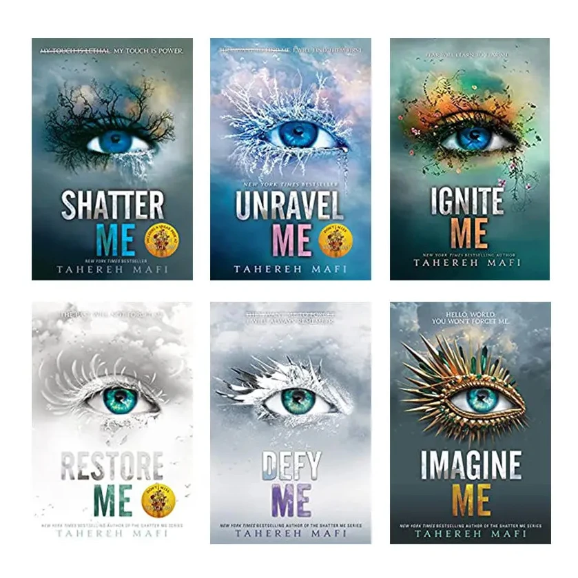 

3 book Tahereh Mafi Novel Book In English Shatter Me Unravel/ignite/restore/defy/imagine Me 2024