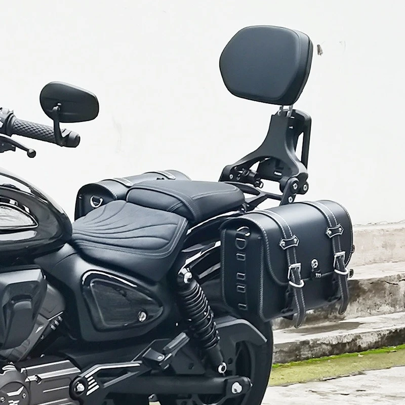 Suitable for 2026 CU250 Folding Motorcycle Backrest Driver Passenger Backrest Retractable Motorcycle Chair Modification